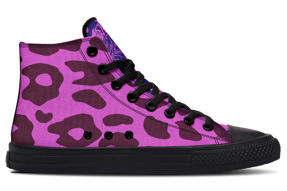 Pink Leopard High Tops - Image 3