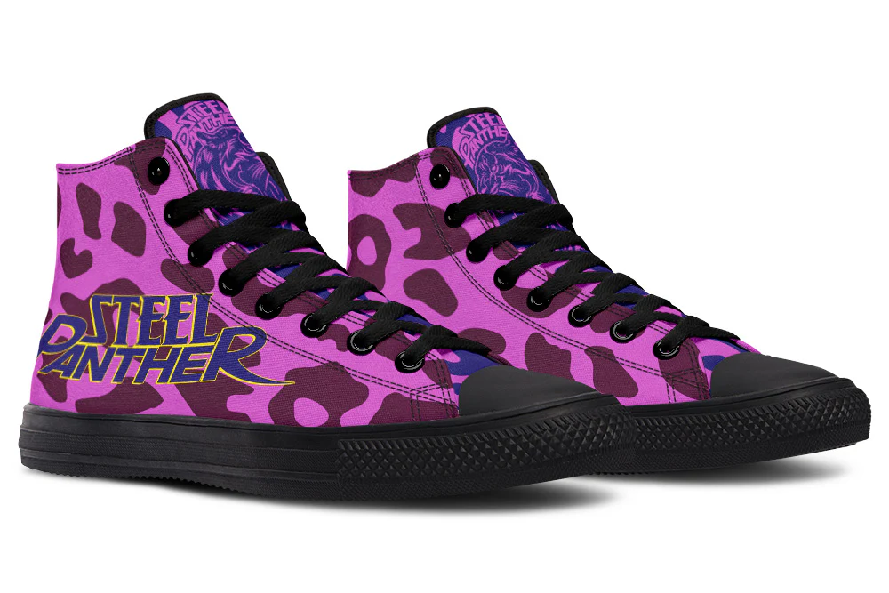 Pink Leopard High Tops - Image 4