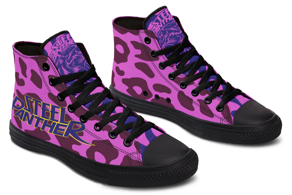 Pink Leopard High Tops - Image 5