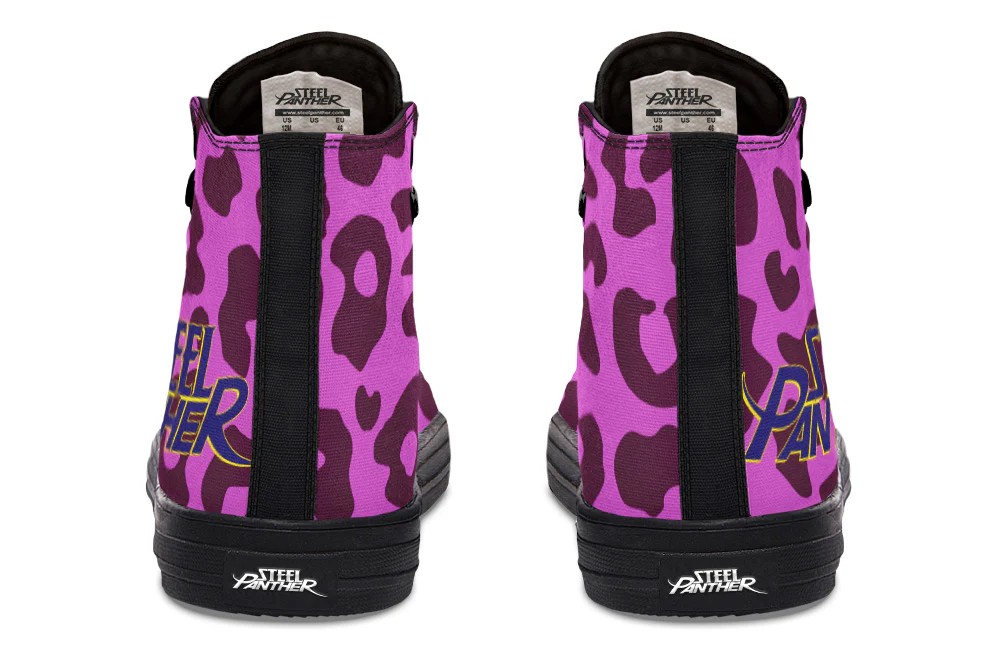Pink Leopard High Tops - Image 8