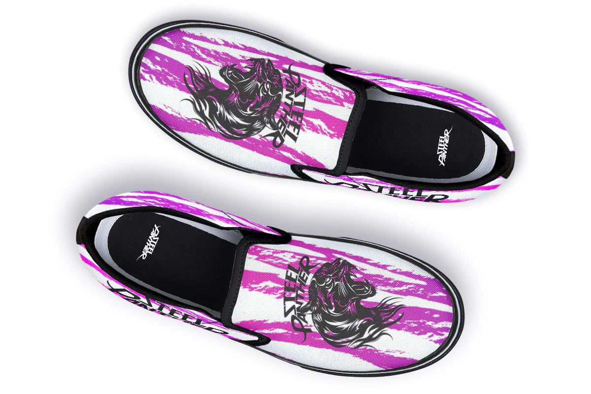Slipon White Tiger Pattern - Image 7