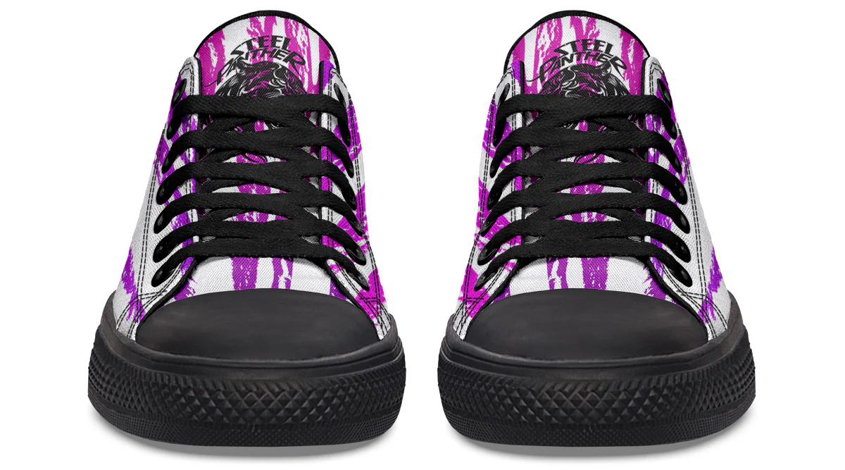 Low Top White Tiger Pattern - Image 6